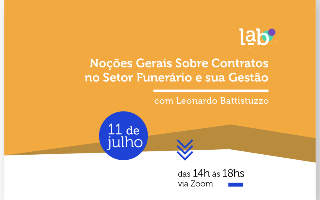 Curso: Noções Gerais Sobre Contratos no Setor Funerário e sua Gestão