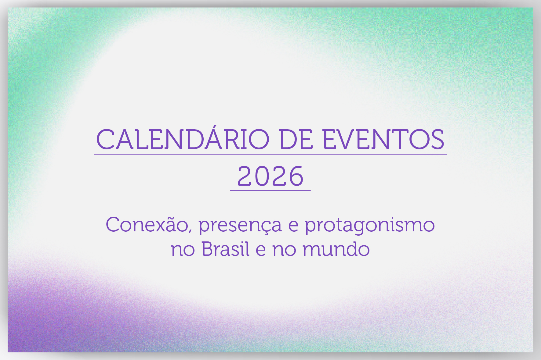 Calendário 2026: os principais eventos do setor do luto