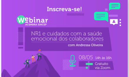 Webinar sobre segurança e saúde emocional dos colaboradores