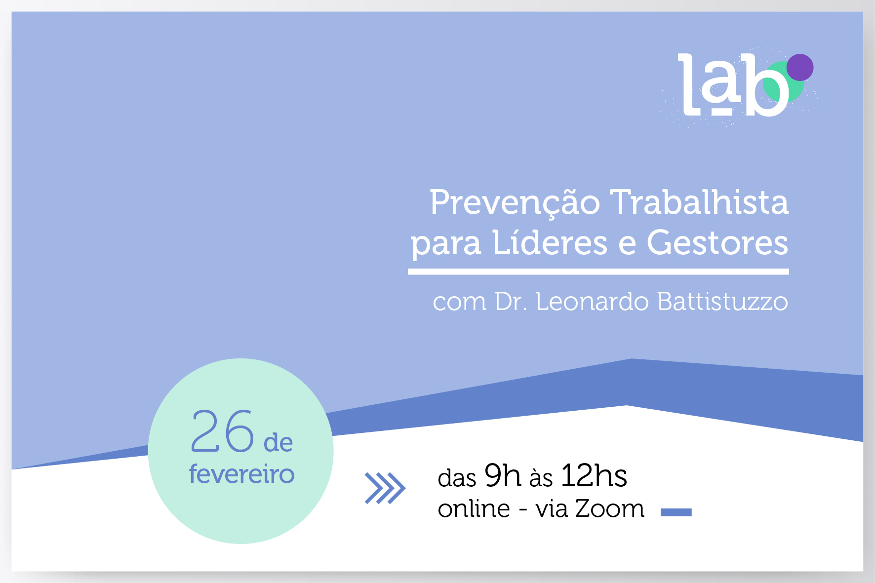 Inscreva-se: Prevenção Trabalhista para Líderes e Gestores