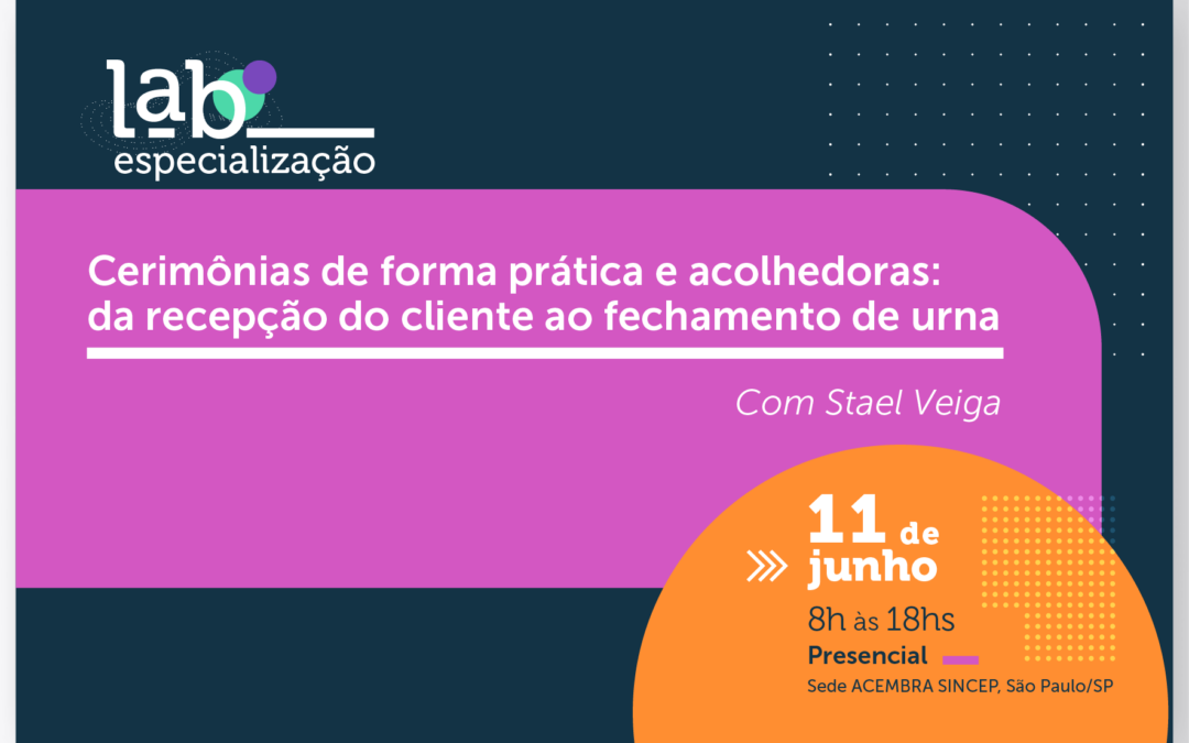 Inscreva-se: Cerimônias de forma prática e acolhedoras: da recepção do cliente ao fechamento de urna